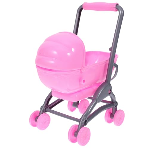 Gatuida Puppenwagen für Puppenhäuser Simulierter Kinderwagen aus Kompakt und Leicht Perfektes Zubehör für Realistische Details und Kreatives Gatuida Puppenwagen für Puppenhäuser Simulierter Kinderwagen aus Kompakt und Leicht Perfektes Zubehör für Realistische Details und Kreatives von Gatuida