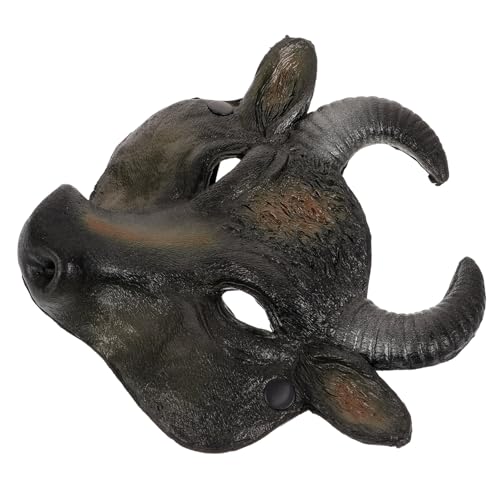 Gatuida Realistische Bullkopf Maske aus Leichtem Material für Halloween und Karneval Kreative Tiermaske als Fotorequisite und Partyaccessoire für Kostümpartys und Cosplay Gatuida Realistische Bullkopf Maske aus Leichtem Material für Halloween und Karneval Kreative Tiermaske als Fotorequisite und Partyaccessoire für Kostümpartys und Cosplay von Gatuida