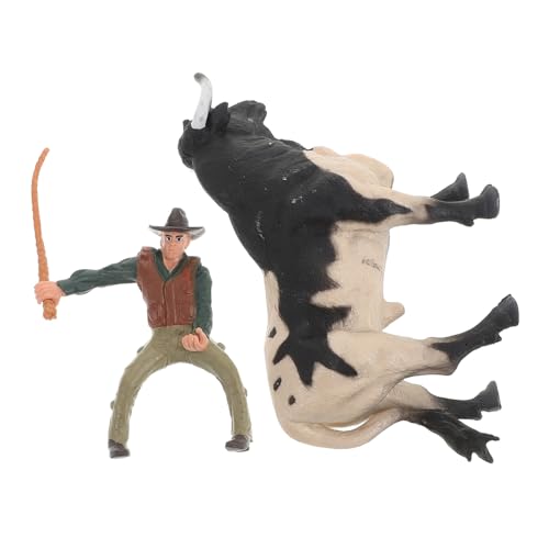 Gatuida Realistische Spanische und Stierfigur Detailgetreues Cowboy Bull Dekorative Miniatur für Garten Schreibtisch und Sammlungen Spanische Stierkampfkultur Symbolisch Dargestellt Gatuida Realistische Spanische und Stierfigur Detailgetreues Cowboy Bull Dekorative Miniatur für Garten Schreibtisch und Sammlungen Spanische Stierkampfkultur Symbolisch Dargestellt von Gatuida