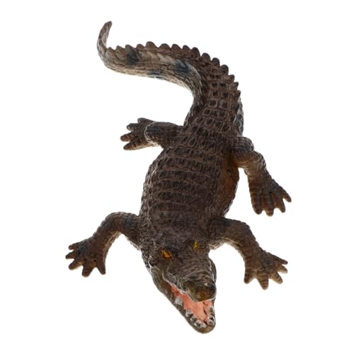 Gatuida Realistisches Krokodil Modell für Stabiles Tier Dekorationsspielzeug Pädagogisches Lernspielzeug Robustes Statisches Reptilienmodell für Junge Mädchen Gatuida Realistisches Krokodil Modell für Stabiles Tier Dekorationsspielzeug Pädagogisches Lernspielzeug Robustes Statisches Reptilienmodell für Junge Mädchen von Gatuida