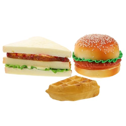 Gatuida Realistisches Miniatur Frühstücksset mit Hamburger Sandwich und Gebäck Vielseitige Simulation Props für Frühstücksszenen Pädagogisches Rollenspiel Zubehör für Junge Mädchen Gatuida Realistisches Miniatur Frühstücksset mit Hamburger Sandwich und Gebäck Vielseitige Simulation Props für Frühstücksszenen Pädagogisches Rollenspiel Zubehör für Junge Mädchen von Gatuida