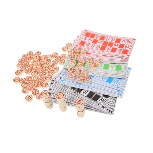 Gatuida Russisches Bingospiel Zahlenschach Spielsteine Wiederverwendbar Familienspiel Party Unterhaltung Tischspiel für Erwachsene Gatuida Russisches Bingospiel Zahlenschach Spielsteine Wiederverwendbar Familienspiel Party Unterhaltung Tischspiel für Erwachsene von Gatuida