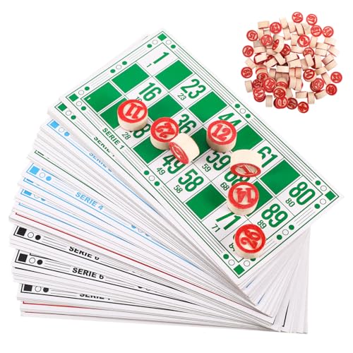 Gatuida Russisches Lotto Bingospiel Teilig Robustes Familienspiel mit Tragbarem Brett für Erwachsene Hand Augen Koordination und Gemeinsamer Unterhaltung Gatuida Russisches Lotto Bingospiel Teilig Robustes Familienspiel mit Tragbarem Brett für Erwachsene Hand Augen Koordination und Gemeinsamer Unterhaltung von Gatuida