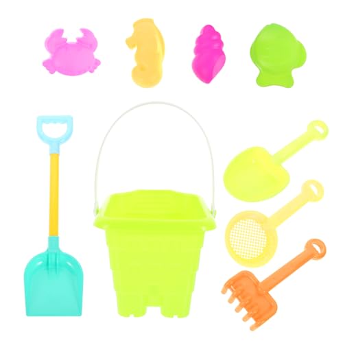 Gatuida Sandspielzeug Teilig Sandkastenspielzeug mit Großem Eimer Schaufel und Förmchen Tragbares Farbenfrohes Strandspielzeug für Jungen und Mädchen Fördert Kreativität und Spielspaß Am Gatuida Sandspielzeug Teilig Sandkastenspielzeug mit Großem Eimer Schaufel und Förmchen Tragbares Farbenfrohes Strandspielzeug für Jungen und Mädchen Fördert Kreativität und Spielspaß Am von Gatuida