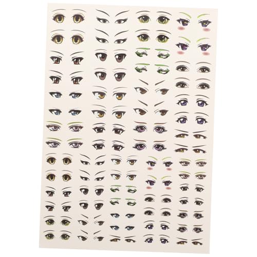 Gatuida Selbstklebende Papier Augen Aufkleber Cartoon Anime Augen Sticker DIY Basteln Clay Puppen Dekoration Langlebig Leicht Anzubringen Gatuida Selbstklebende Papier Augen Aufkleber Cartoon Anime Augen Sticker DIY Basteln Clay Puppen Dekoration Langlebig Leicht Anzubringen von Gatuida