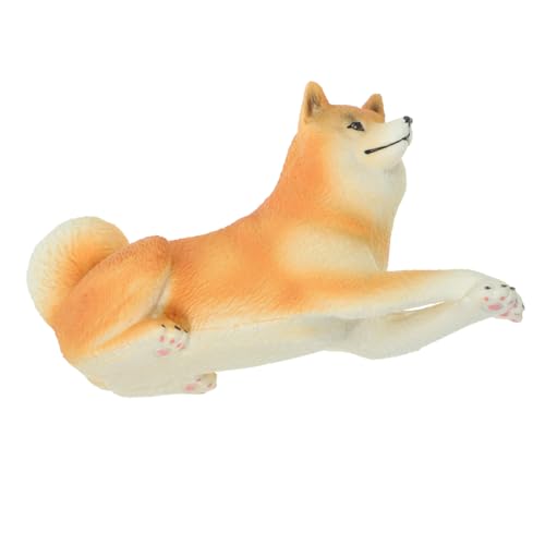 Gatuida Simulierte Shiba Inu Figur aus Kunststoff Dekoratives Hundemodell für Schreibtisch und Detailreiche Hundestatue als Niedliche Home Decor Ornamente Leicht und Langlebig für Büro Gatuida Simulierte Shiba Inu Figur aus Kunststoff Dekoratives Hundemodell für Schreibtisch und Detailreiche Hundestatue als Niedliche Home Decor Ornamente Leicht und Langlebig für Büro von Gatuida