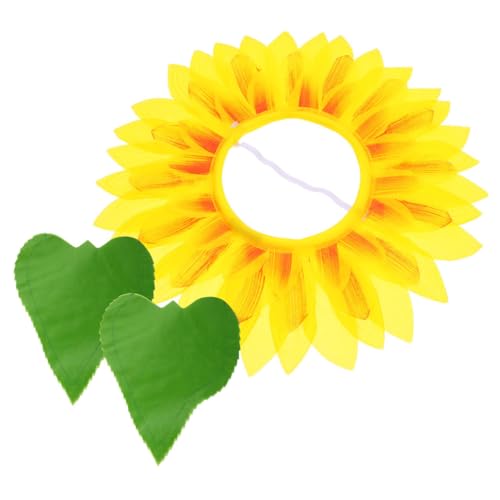 Gatuida Sonnenblumen Kopfschmuck mit Handschuhen Weiches Stoffmaterial Bequem und Langlebig Lustiges Cosplay Accessoire für Karneval Party Bühnenauftritte und Fotografie Gatuida Sonnenblumen Kopfschmuck mit Handschuhen Weiches Stoffmaterial Bequem und Langlebig Lustiges Cosplay Accessoire für Karneval Party Bühnenauftritte und Fotografie von Gatuida