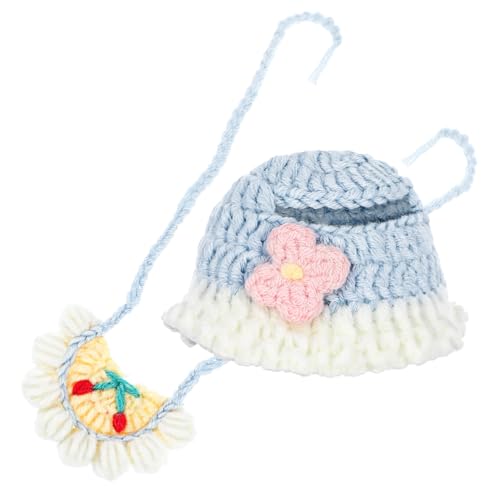 Gatuida Teiliges Puppenkleid-Set für Puppen Kompatibel mit Labubu Stilvolle Häkelmütze und Spucktuch Weiches Material Vielseitig für Puppen und Stofftiere Pflegeleicht für Gatuida Teiliges Puppenkleid-Set für Puppen Kompatibel mit Labubu Stilvolle Häkelmütze und Spucktuch Weiches Material Vielseitig für Puppen und Stofftiere Pflegeleicht für von Gatuida