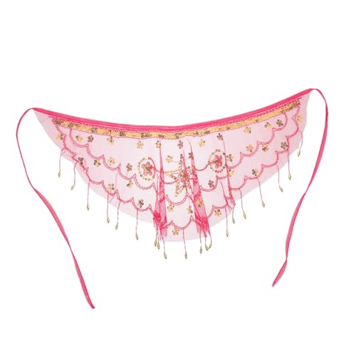 Gatuida Tribal Sheer Mesh Belly Dance Veil mit Strahlenden Pailletten und Fließenden Quasten Atmungsaktives Ägyptisches Tanzkostüm-accessoire für Frauen Geeignet für Halloween Cosplay Gatuida Tribal Sheer Mesh Belly Dance Veil mit Strahlenden Pailletten und Fließenden Quasten Atmungsaktives Ägyptisches Tanzkostüm-accessoire für Frauen Geeignet für Halloween Cosplay von Gatuida