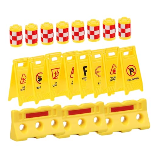Gatuida Verkehrszeichen Spielset mit Miniatur Absperrungen und Warnschildern Lernspielzeug für Straßenverkehrszeichen Interaktives Verkehrsschild Kognitiven Entwicklung und Eltern Junge Gatuida Verkehrszeichen Spielset mit Miniatur Absperrungen und Warnschildern Lernspielzeug für Straßenverkehrszeichen Interaktives Verkehrsschild Kognitiven Entwicklung und Eltern Junge von Gatuida