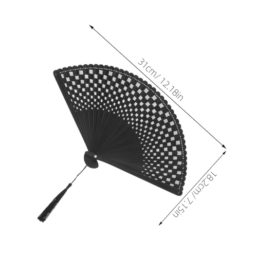 Gatuida Vintage-faltfächer Aus Holz Faltfächer Im Chinesischen Stil Für Frauen Für Tanzvorführungen Hochzeits-fächer Für Fotografie-requisiten Vintage-fächer Für Orientalische Gatuida Vintage-faltfächer Aus Holz Faltfächer Im Chinesischen Stil Für Frauen Für Tanzvorführungen Hochzeits-fächer Für Fotografie-requisiten Vintage-fächer Für Orientalische von Gatuida