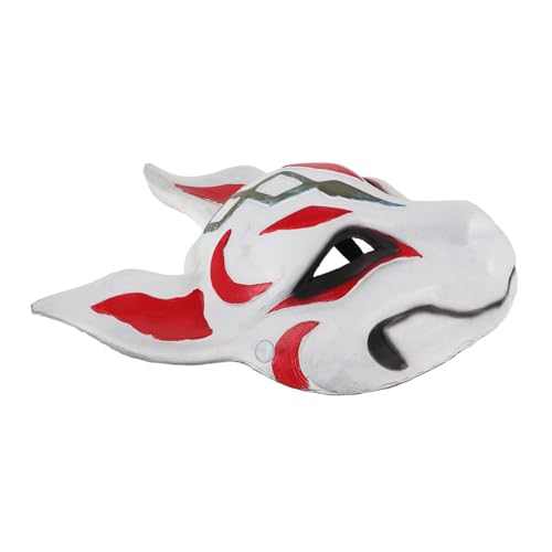 Gatuida Vollgesichts Fuchsmasken Japanischer Stil Masquerade Kostüm Maske für Theater Halloween Party Cosplay Erwachsene EVA Fuchsmaske Bühnenrequisiten Gatuida Vollgesichts Fuchsmasken Japanischer Stil Masquerade Kostüm Maske für Theater Halloween Party Cosplay Erwachsene EVA Fuchsmaske Bühnenrequisiten von Gatuida