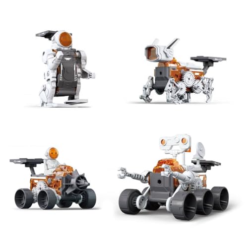 Gavigain STEM-BAU-Lernroboter 4in1 STEM-Bauspielzeug für Kinder ab 8 Jahren (4in1) von Gavigain