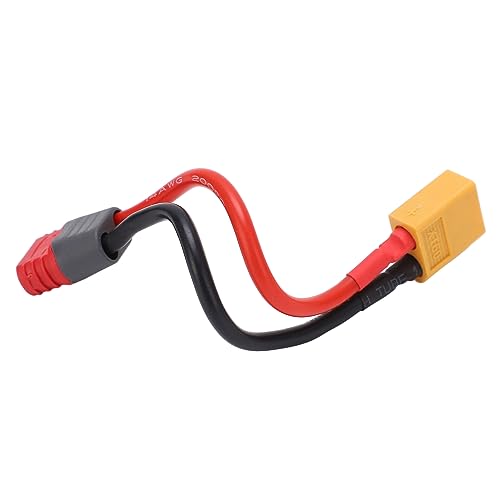 Gavigain T-Stecker-Stecker, T-Stecker-Stecker, weiblich und männlich, Deans mit 14 AWG-Kabeladapter für RC-Lipo-Batteriekabel-Drohne von Gavigain