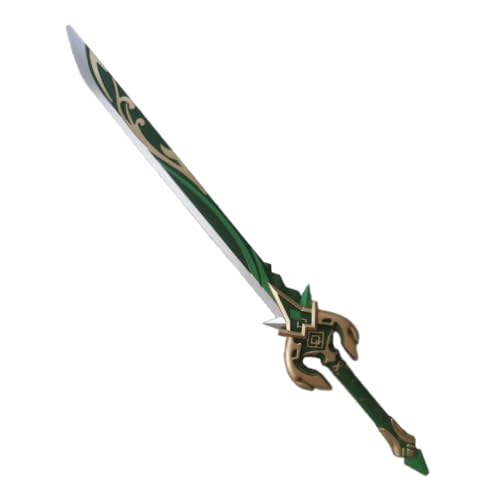 Gaweco Genshin Waffe Primordial Jade Cutter Schwert 40" PU Schaum Cosplay Requisiten von Gaweco