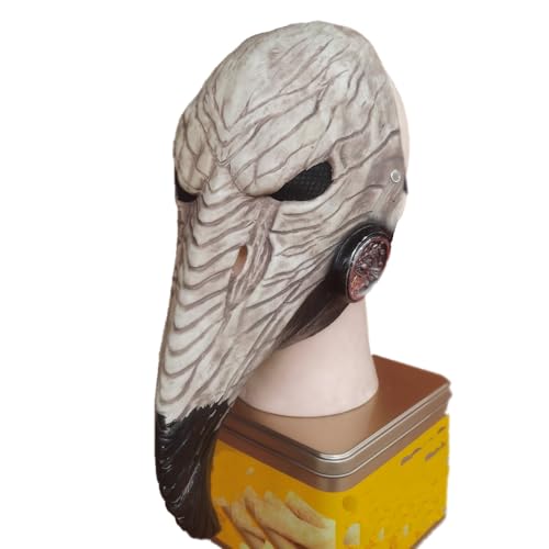 Gaweco Pest-Doktor-Maske, Vogelschnabelmasken mit Gummiband, Latex, Halloween, für Erwachsene und Jugendliche von Gaweco