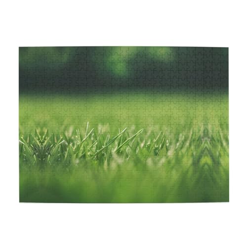 HD Green Nature Engage Your Mind - Individuelles 500-teiliges Bilderpuzzle, Puzzle für Erwachsene Kinder, lustig, pädagogisch von GaxfjRu