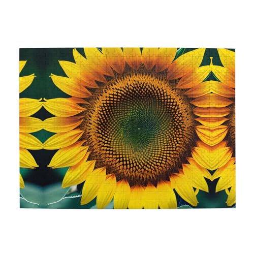 You Are My Sunshine Sonnenblume Engage Your Mind - Individuelles 500-teiliges Bilderpuzzle, Puzzle für Erwachsene Kinder, lustig, pädagogisch von GaxfjRu