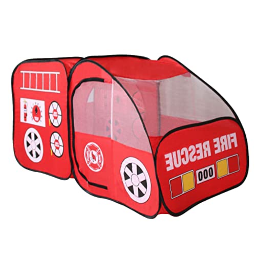 Gazechimp Kinder Feuer-LKW-Auto Spielzelt Kingdom Pop Up Spielzelt Haus Spielzeug Rot Gazechimp Kinder Feuer-LKW-Auto Spielzelt Kingdom Pop Up Spielzelt Haus Spielzeug Rot von Gazechimp