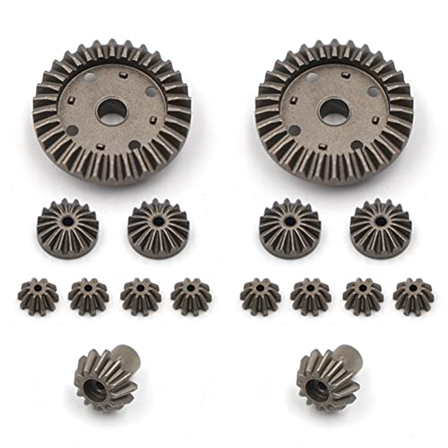 Gbloodst 16 Teile 1:12 Zubehör für Fernauto 12423 für Differential Gear Driving Gear 0012 12428 für Weili von Gbloodst