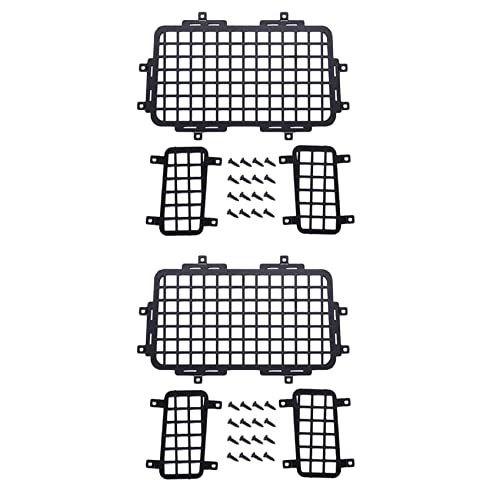 Gbloodst 6X für MN D90 D99S MN99S Auto Upgrade Metall stereoskopisch Heckfenster Schutznetz von Gbloodst