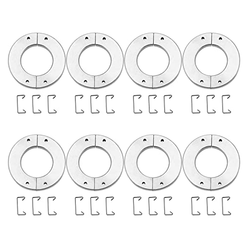 Gbloodst 8 Stück Upgrade Metallrad Gewicht Op Reifen Gegengewicht für RC Car B14 B16 B24 B36 B14K B24K C14K von Gbloodst