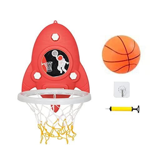 Gbloodst Kinder-Sportspielzeug-Basketballkorb-Set mit Bällen und Ballpumpe Zum Aufhängen, Spielzeugspiele für und Mädchen von Gbloodst