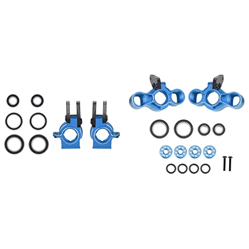 Gbloodst Metall Vorder und Hinterlenkschalen Satz für Arrma 1/8 Karton Outcast 1/7 Infraction Mojave Rc Auto Upgrade Teile,5 von Gbloodst