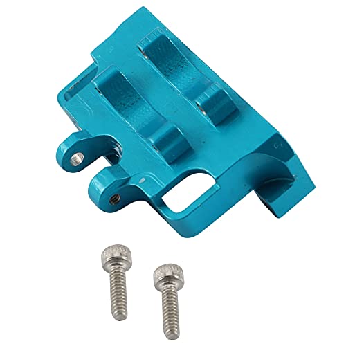 Gbloodst Servo-Montageplatte aus Metall für Axial SCX24 90081 AXI00001 1/24 RC, Zubehör zur Verbesserung von Fahrzeugen, Blau von Gbloodst