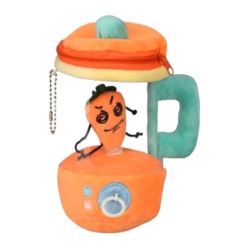 Gcerfby Juicer Plüschspielzeug süße weiche Puppe, begleitende Puppensaftform, süßes, beruhigendes Plüschspielzeug, einfach zu bedienen, tragbar für Kinder Erwachsene von Gcerfby