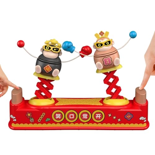 Wrestling Games Kids, Interactive Boxing Game, Panzerspielzeugset, Handmotor -Fähigkeiten, Frühentwicklung Playset 26x13.5x7cm/10.24x5.31x2.76 Zoll Für Kinder von Gcerfby