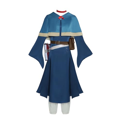 Gcufoyae Anime Marcille Donato Cosplay Kostüm Marcille Perücke Vollständiges Set Damen Halloween Rollenspiel Kostüm von Gcufoyae