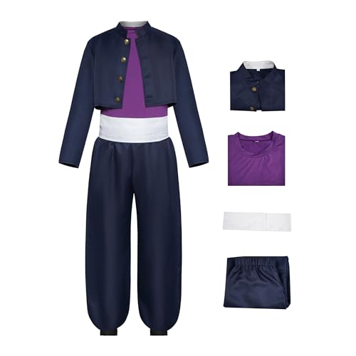 Gcufoyae Herren Todo Aoi Cosplay Kostüm Anime Todo Aoi Outfit Komplettes Set Halloween Kostüm Verkleidung Anzug von Gcufoyae