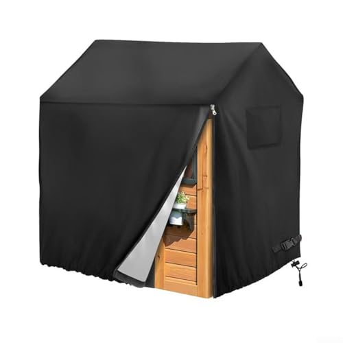 Gdfnmogo Spielhaus-Schutzhülle, 210D Oxford Outdoor-Spielhaus-Abdeckung, Kinder-Spielhaus-Abdeckung, wasserdicht und windabweisend (110 x 120 x 140 cm) von Gdfnmogo