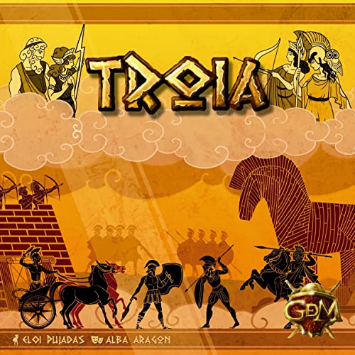 GDM Games- Troia Spielset für Spiele, 638097863040, Mehrfarbig von Gdm Games