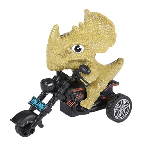 Gdnhovfnxe Dinosaurier-Motorrad für Kinder, zurückziehbares Dinosaurier-Auto | Motorrad-Autospielzeug für Kinder | Reibungsbetriebenes Dinosaurier-Autospielzeug, Spielzeugauto für Kinder, ohne von Gdnhovfnxe