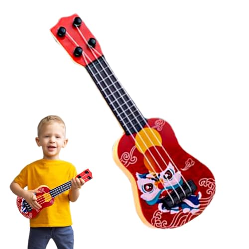 Gdnhovfnxe Gitarre Ukulele für Kinder, Spielzeug Ukulele für Kinder, Musikinstrumente, Lernspielzeug, Keep Tones Anti-Impact Kids Ukulele Anfänger für Kinder, , Mädchen, von Gdnhovfnxe