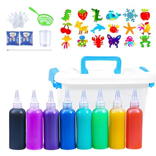 Gdnhovfnxe Magic Elf Wasserspielzeug, Aqua Gelz Kreativ Set, 25,5x17,5x8cm Magischer Wasserelfe Magic Water, Wassergel Spielzeug, Handgemachtes Wasserspielzeug Für Kinder, Aqua Fairy Toy Set von Gdnhovfnxe