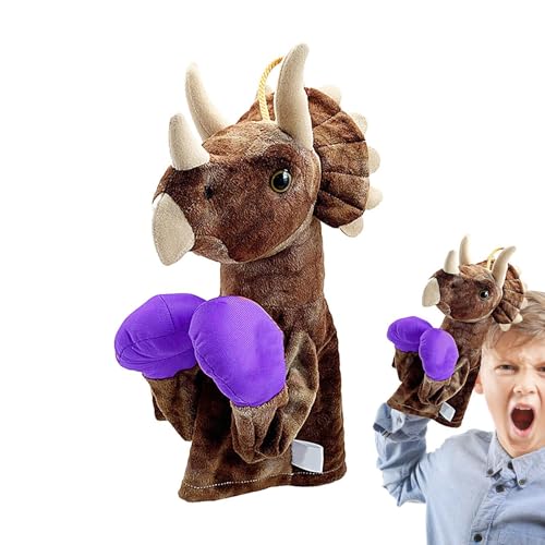 Gdnhovfnxe Tierhandpuppen,Handpuppen für Kinder | Einzigartiges Plüschtier im Tierdesign, Boxplüsch,Lustige und lehrreiche Handpuppen für Partys, Shows, Theater, Ostern von Gdnhovfnxe