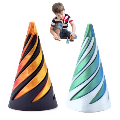 2 Pcs Impossible Cone The Impossible Cone Spiral Cone Fidget Toy Spirale Spielzeug Impossible Cone The Impossible Cone Spiral Cone Fidget Toy Spirale Spielzeug Impossible Cone Spiral Cone Fidget Toy von Geaanen