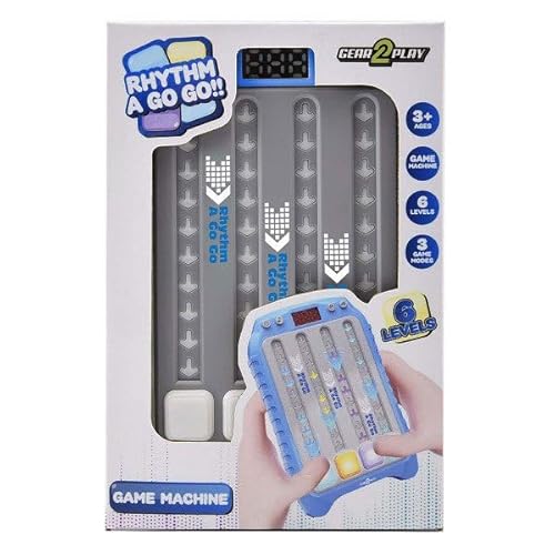 Gear2play Rhytm A Go Folgen Sie dem Rhythmus-Spiel Blau von Gear2Play