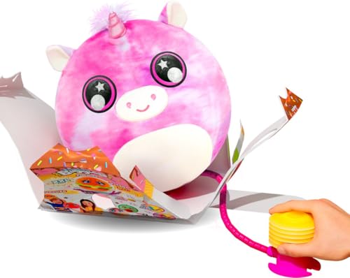 Little Biggies Fantasy Unicorn - Aufblasbarer Plüsch-Kuschelball von Gear2Play