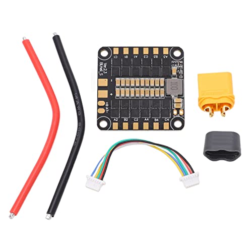 Gearwell Quadrocopter bürstenloser Regler, 30 A 4-in-1 bürstenloser Regler, 2-6S-Unterstützung, Blheli S RC-Zubehör für Mini-FPV-Ferngesteuerte Renndrohne, bürstenloser Regler von Gearwell