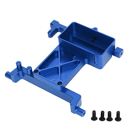 Gearwell RC Feste Servohalterung Ersatz für SCX6 1/6 Aluminiumlegierung RC Autozubehör Servo Feste Halterung Servo Feste Halterung Servos Ersatzteile (Blue) von Gearwell