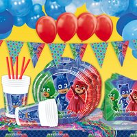 PJ Masks - Mottopartyset XL, 132-teilig von Geburtstagsfee