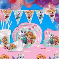 Paw Patrol Girls - Mottopartyset XL, 129-teilig von Geburtstagsfee