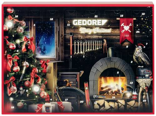 Gedore RED Gedore Adventskalender 2024 Werkzeug Adventskalender Altersklasse Unabhängig von Gedore RED