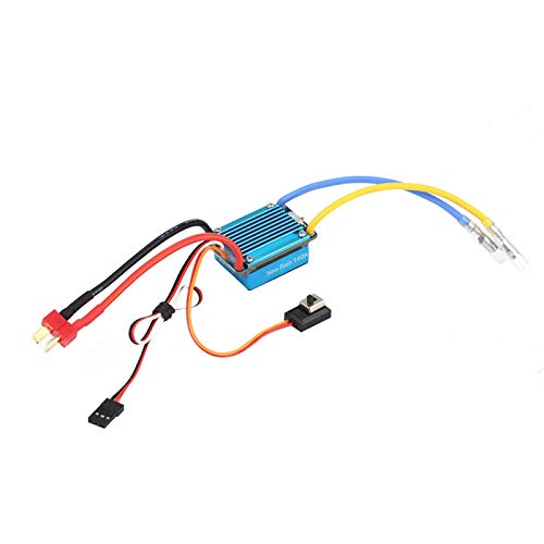 Brushed ESC, RC Brushed Speed ​​Controller leicht Leistungsstarke BEC Output Capability 3S 160A für 1/12 (oder Lager) RC Car für 1/8 Scale RC Car von Gedourain