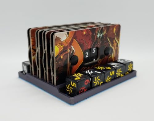 Geek Art Play Organizer für Würfel und Karton, kompatibel mit Dice Throne Adventures von Geek Art Play