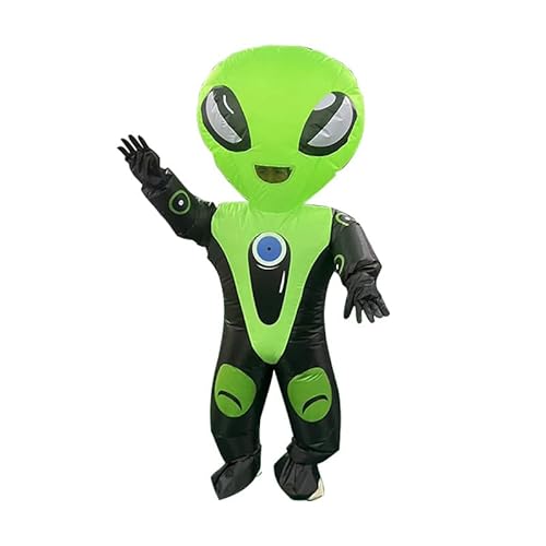 Geerypsy Alien entführung Kostüm Aufblasbares Kostüm Erwachsene für Halloween Weihnachten Cosplay Party von Geerypsy